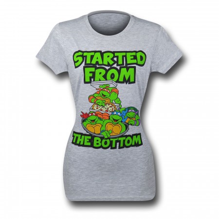 TMNT Started From The Bottom Women's T-Shirt