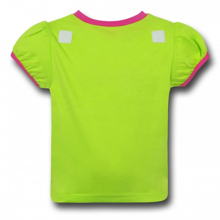 TMNT Caped Girls Kids T-Shirt