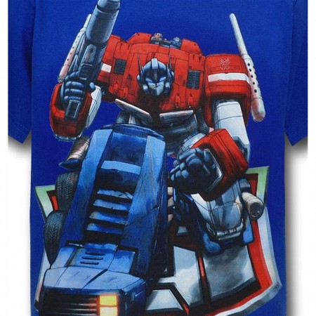 Optimus Prime Engage Kids T-Shirt
