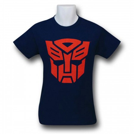 Transformers Red Autobot Symbol On Navy