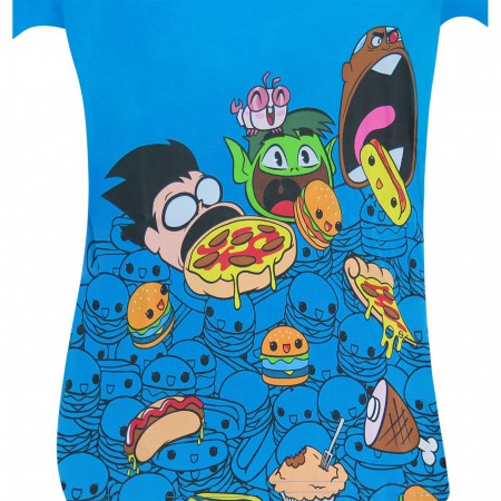 Teen Titans Eating Academy Kids T-Shirt