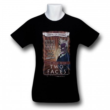 Two-Face Carnival Poster T-Shirt