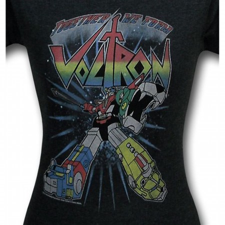 Voltron Together We Form Junior Womens T-Shirt