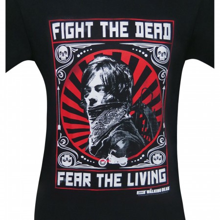 Walking Dead Daryl Dixon Fight The Dead Men's T-Shirt