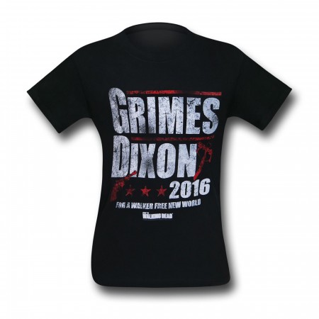 Walking Dead Grimes & Dixon 2016 Men's T-Shirt