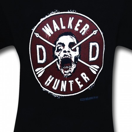 Walking Dead Walker Hunter Puffy Symbol T-Shirt