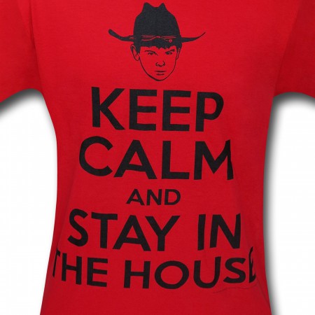 Walking Dead Keep Calm Carl T-Shirt