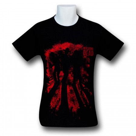 Walking Dead Armed Silhouettes T-Shirt