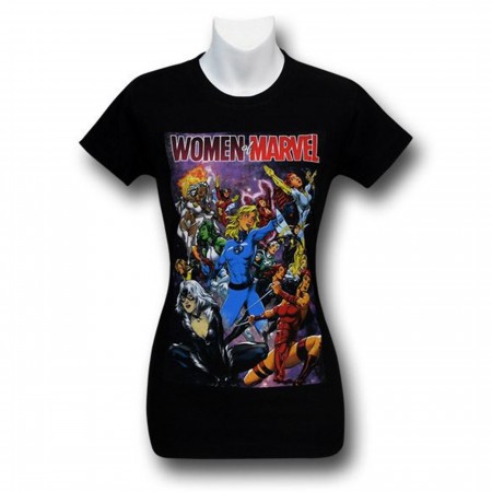 T-Shirt Women\'s Marvel Women of