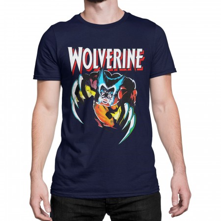 Wolverine Attack Frank Miller Men's T-Shirt