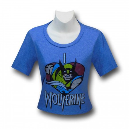 Wolverine Big Heart Women's Loose Midriff T-Shirt