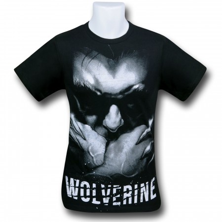 Wolverine Head Down Black T-Shirt