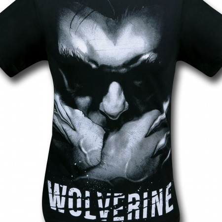 Wolverine Head Down Black T-Shirt