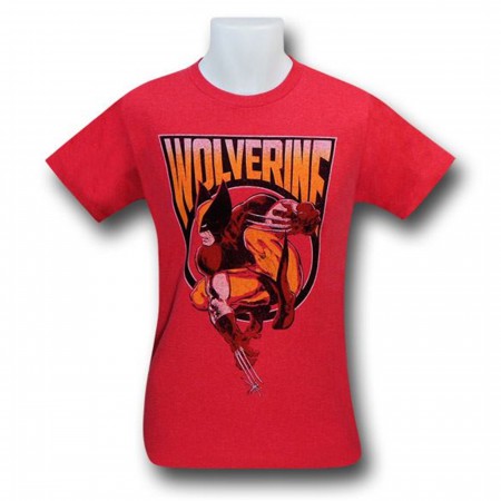 Wolverine Heather Red Prowl 30 Single T-Shirt