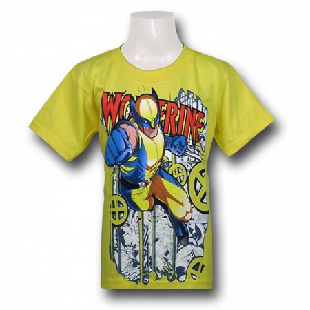 Wolverine Yellow Juvenile T-Shirt