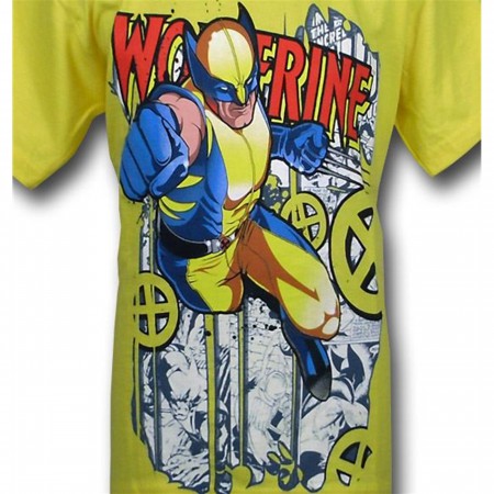 Wolverine Yellow Juvenile T-Shirt