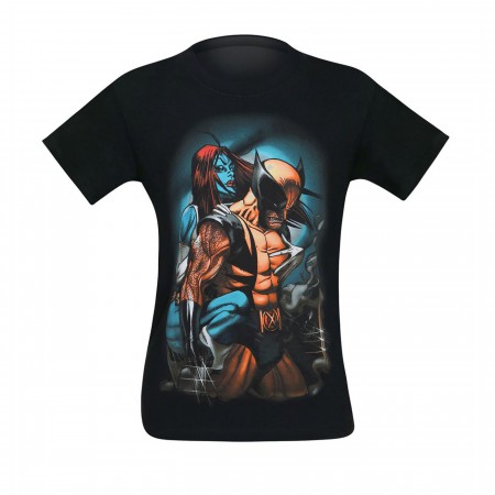 Wolverine and Mystique Men's T-Shirt