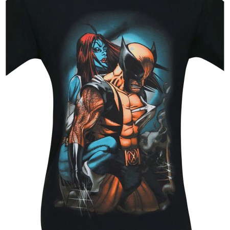 Wolverine and Mystique Men's T-Shirt