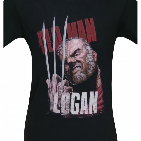 Wolverine Old Man Logan Claws Men's T-Shirt