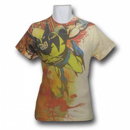 Wolverine Classic Pouncing Sublimated T-Shirt