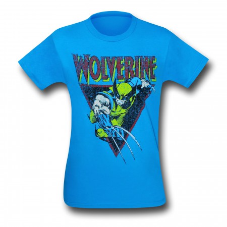 Wolverine Lunge Turquoise 30 Single T-Shirt