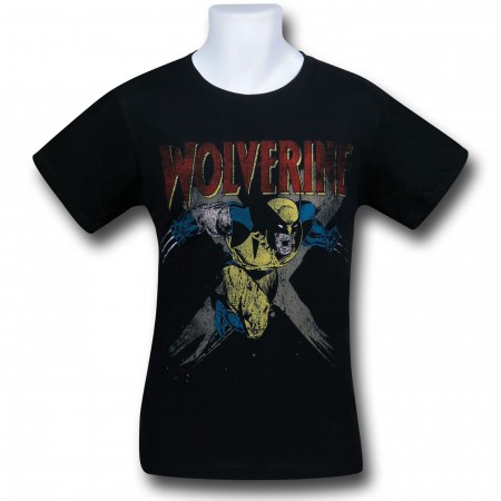 Wolverine Raging Charge Black T-Shirt