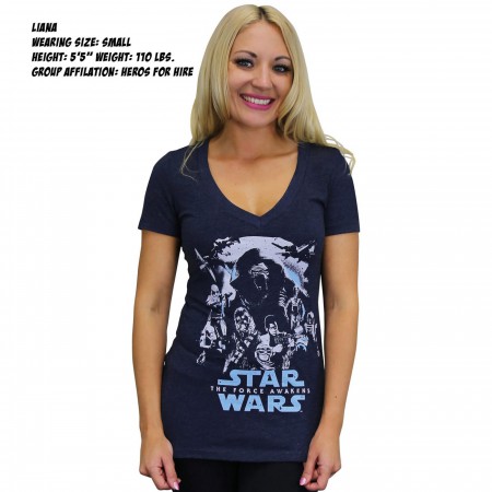 Star Wars Force Awakens United Women's T-Shirt