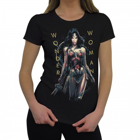 Wonder Woman Movie Armed Amazon Women's T-Shirt