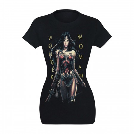 Wonder Woman Movie Armed Amazon Women's T-Shirt