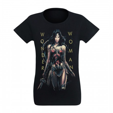Wonder Woman Movie Armed Amazon Women's T-Shirt