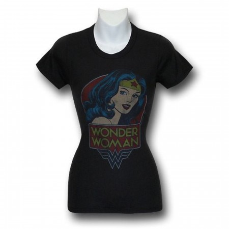 Wonder Woman Beauty Shot Juniors Junk Food T-Shirt