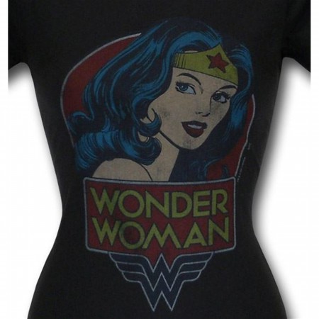 Wonder Woman Beauty Shot Juniors Junk Food T-Shirt
