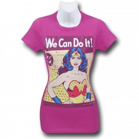 Wonder Woman We Can Do It Women's T-Shirt