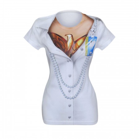 Wonder Woman Women's Costume Reveal T-Shirt