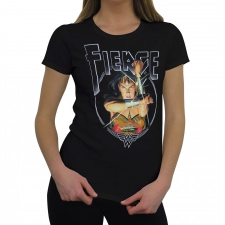 Wonder Woman Fierce Women's T-Shirt