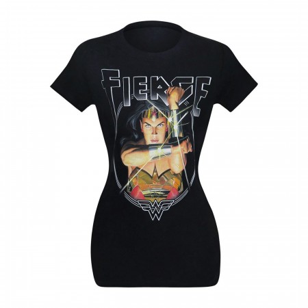 Wonder Woman Fierce Women's T-Shirt