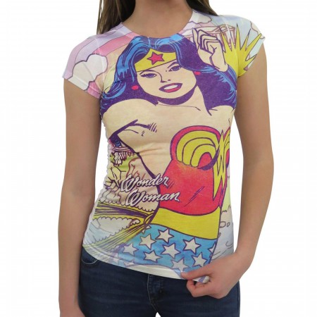 Wonder Woman Hometown Girl Sublimated Women's T-Shirt