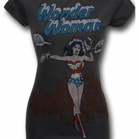 Wonder Woman Juniors I Quit Trunk T-Shirt