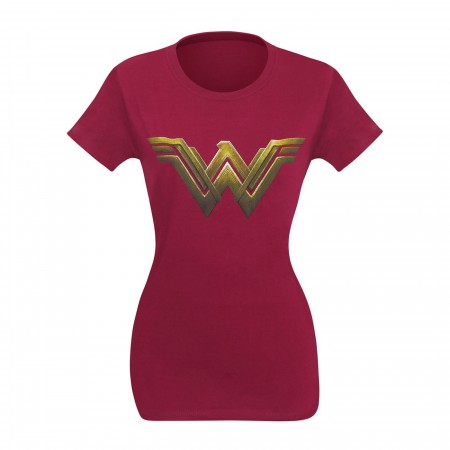 Wonder Woman Justice League Logo Women's T-Shirt