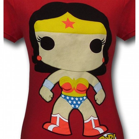 Wonder Woman Women's POP Heroes T-Shirt