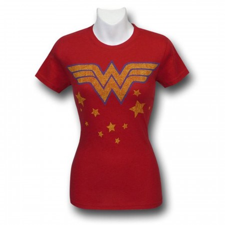 Wonder Woman Jr Women Symbol Stars T-Shirt