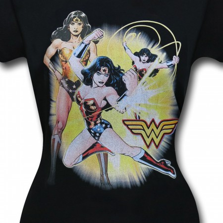 Wonder Woman Womens Power Trio T-Shirt
