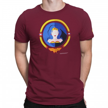 Wonder Woman Minimalist Men's T-Shirt