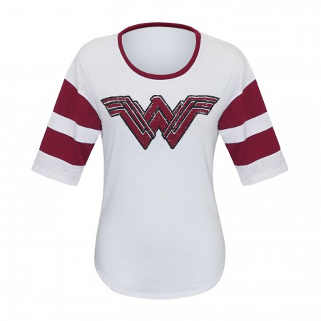 Wonder Woman Movie Logo Women's 3/4 Sleeve T-Shirt