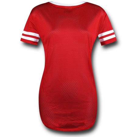 Wonder Woman Red Hockey Women's T-Shirt