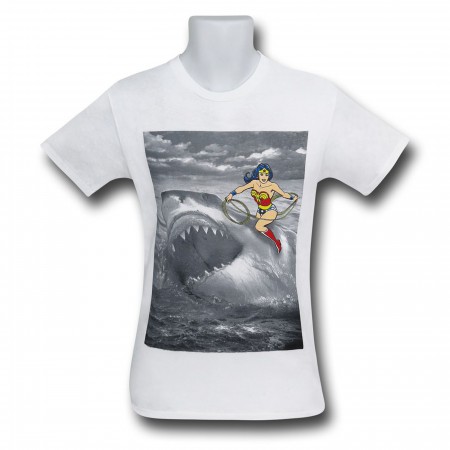 Wonder Woman Shark T-Shirt