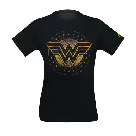 Wonder Woman Shield Symbol Men's T-Shirt