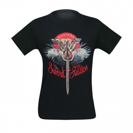 Wonder Woman Sword of Justice Men's T-Shirt