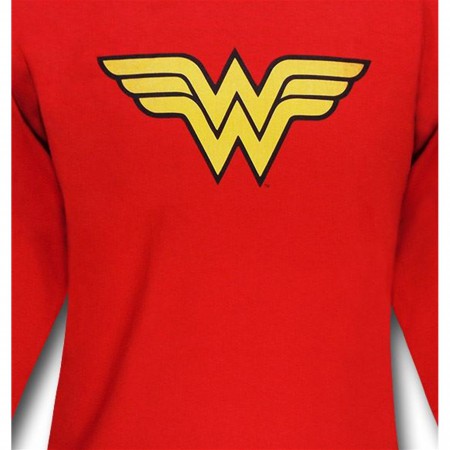 Wonder Woman Symbol Youth Long Sleeve T-Shirt