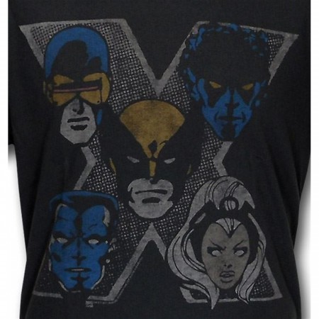 X-Men John Byrne Quintuple X Junk Food T-Shirt